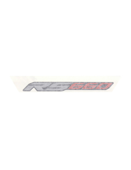 Autocollant / sticker / décor de carenage latéral gauche origine Aprilia 660 RS 2020-2024