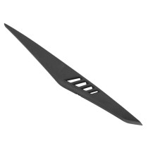 Carénage flanc latéral inférieur gauche origine Piaggio 50 SXR Aprilia 2021-2023 Noir