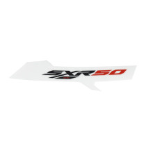 Autocollant / sticker / décor aile arrière droite origine Piaggio 50 SXR Aprilia 2021-2023 version standard