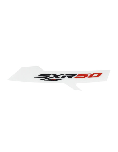 Autocollant / sticker / décor aile arrière droite origine Piaggio 50 SXR Aprilia 2021-2023 version standard