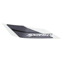 Autocollant / sticker / décor flanc arrière droit origine Piaggio 50 SXR 2021-2023