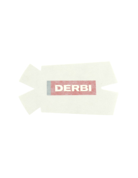 Autocollant / sticker / décor garde boue avant Derbi origine Derbi 50 Senda SM limited / Racing après 2018
