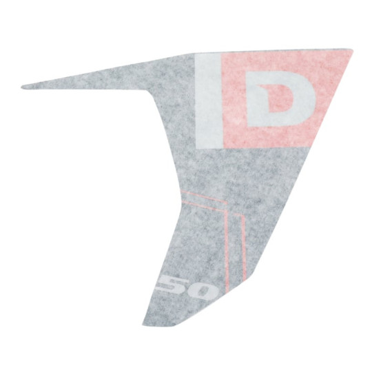 Autocollant / sticker / décor convoyeur droit origine Derbi 50 Senda SM limited après 2018