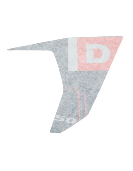 Autocollant / sticker / décor convoyeur droit origine Derbi 50 Senda SM limited après 2018