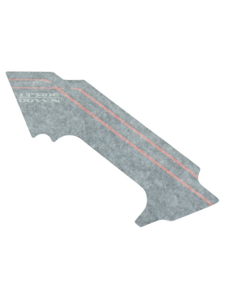 Autocollant / sticker / décor protection fourche droit origine Derbi 50 SM limited après 2018