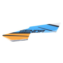 Autocollant / sticker / décor plaque de phare gauche origine Derbi 50 Senda X-Treme 2018-2022
