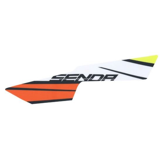 Autocollant / sticker / décor plaque de phare gauche origine Derbi 50 Senda X-Treme 2018-2022