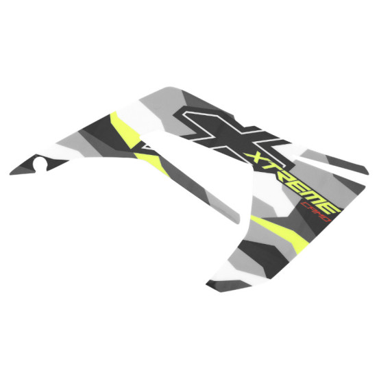 Autocollant / sticker / décor carenage / déflecteur réservoir droit origine Derbi 50 Senda X-Treme 2018-2022