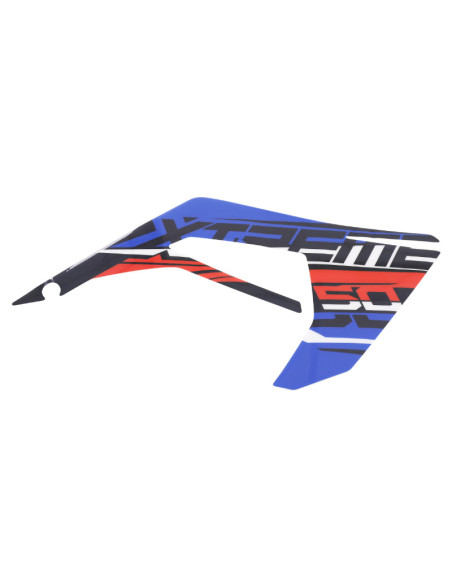 Autocollant / sticker / décor carenage / déflecteur réservoir droit origine Derbi 50 Senda X-Treme 2018-2022