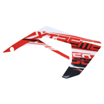 Autocollant / sticker / décor carenage / déflecteur réservoir droit origine Derbi 50 Senda X-Treme 2018-2022