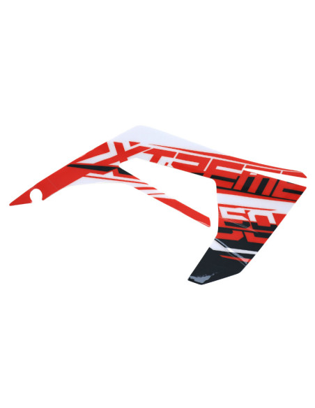 Autocollant / sticker / décor carenage / déflecteur réservoir droit origine Derbi 50 Senda X-Treme 2018-2022