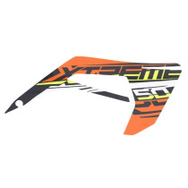 Autocollant / sticker / décor carenage / déflecteur réservoir droit origine Derbi 50 Senda X-Treme 2018-2022