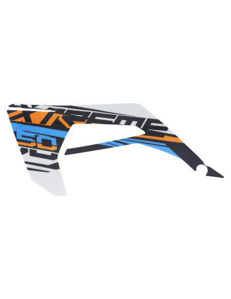 Autocollant / sticker / décor carenage / déflecteur réservoir gauche origine Derbi 50 Senda X-Treme 2018-2022