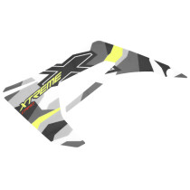 Autocollant / sticker / décor carenage / déflecteur réservoir gauche origine Derbi 50 Senda X-Treme 2018-2022