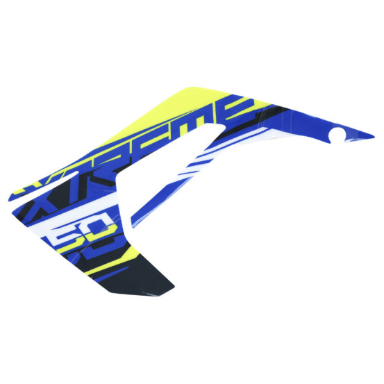 Autocollant / sticker / décor carenage / déflecteur réservoir gauche origine Derbi 50 Senda X-Treme 2018-2022