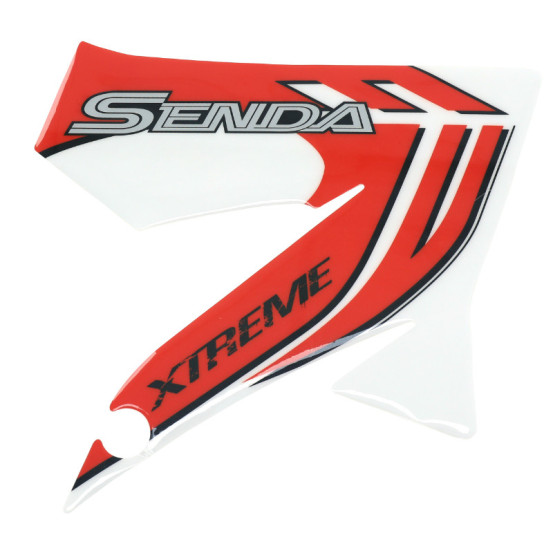Autocollant / sticker / décor convoyeur droit origine Derbi 50 Senda X-Treme 2014-2017