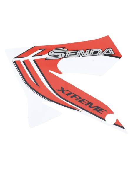 Autocollant / sticker / décor convoyeur gauche origine Derbi 50 Senda X-Treme 2014-2017
