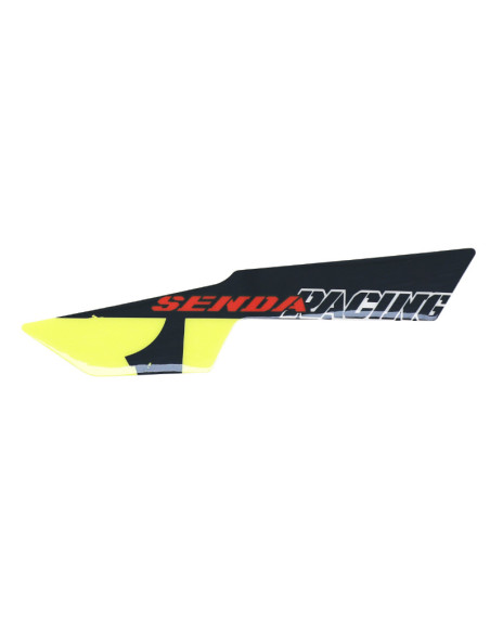 Autocollant / sticker / décor plaque phare gauche origine Derbi 50 Senda SM Racing après 2018