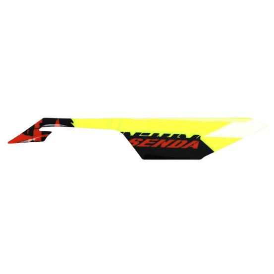 Autocollant / sticker / décor aile droit origine Derbi 50 Senda SM Racing après 2018