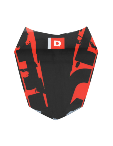 Autocollant / sticker / décor de garde boue arrière origine Derbi 50 SM Racing après 2018