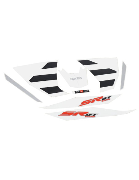 Autocollant / sticker / kit décors origine Aprilia 125 SR GT compact urban Noir après 2021