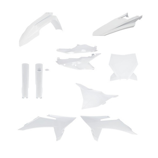 Kit plastiques complet - Blanc - ACERBIS KTM SX SX-F 2025