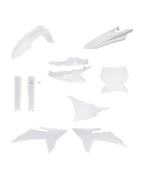 Kit plastiques complet - Blanc - ACERBIS KTM SX SX-F 2025