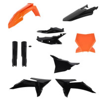 Kit plastiques complet - Noir Orange - ACERBIS KTM SX SX-F 2025