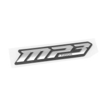 Autocollant / sticker / décor MP3 guidon origine Piaggio 400 / 530 MP3 2022-2025