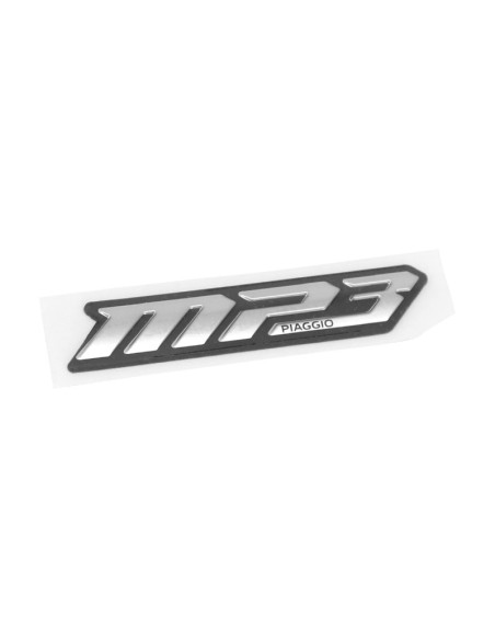 Autocollant / sticker / décor MP3 guidon origine Piaggio 400 / 530 MP3 2022-2025