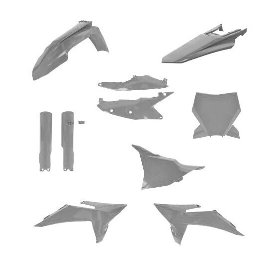 Kit plastiques complet - Gris - ACERBIS KTM SX SX-F 2025