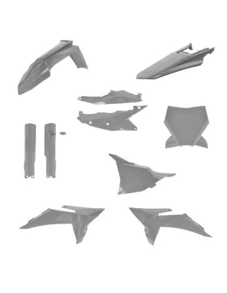 Kit plastiques complet - Gris - ACERBIS KTM SX SX-F 2025