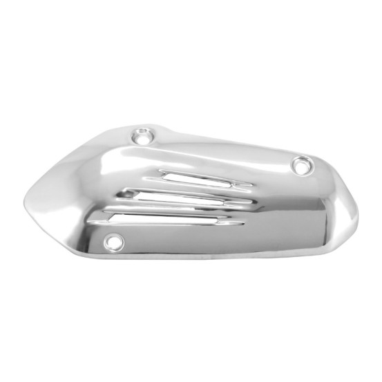 Protection / tôle de pot échappement chrome origine Piaggio 125 GTS Vespa après 2022