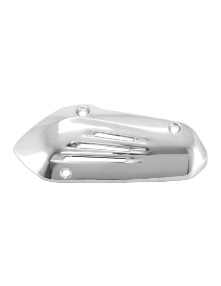 Protection / tôle de pot échappement chrome origine Piaggio 125 GTS Vespa après 2022