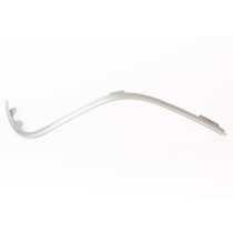 Bordure / jonc de tablier avant droit Blanc origine Piaggio 125 / 250 / 300 Vespa GTS après 2022