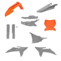 Kit plastiques complet - Orange Gris - ACERBIS KTM SX SX-F 2025