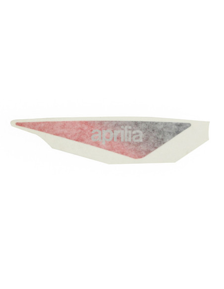 Autocollant / sticker / décor face avant gauche origine Piaggio Aprilia 50 SR Motard (vehicule Gris-Blanc ou orange)