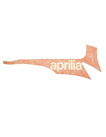 Autocollant / sticker / décor de spoiler droit origine Piaggio Aprilia 50 SR Motard après 2011
