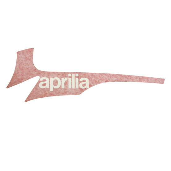 Autocollant / sticker / décor de spoiler gauche origine Piaggio Aprilia 50 SR Motard après 2011