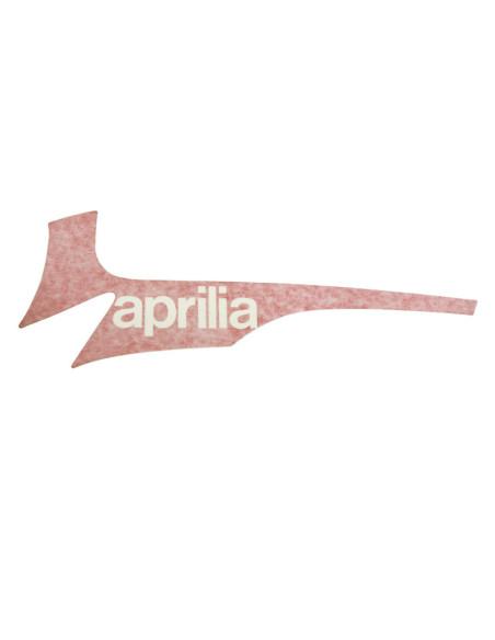 Autocollant / sticker / décor de spoiler gauche origine Piaggio Aprilia 50 SR Motard après 2011