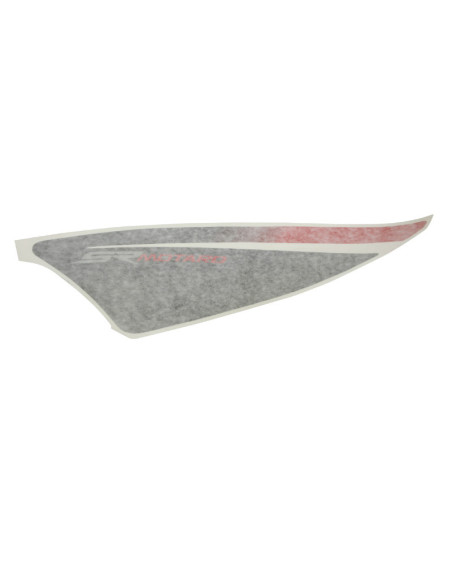Autocollant / sticker / décor aile arrière gauche origine Piaggio Aprilia 50 SR Motard Noir après 2011