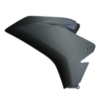 Carénage / flanc latéral gauche origine Piaggio Aprilia 50 / 125 RS4 après 2011 Noir mat diablo