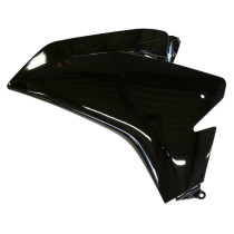 Carénage / flan latéral gauche origine Piaggio Aprilia 50 / 125 RS après 2011 Noir brillant