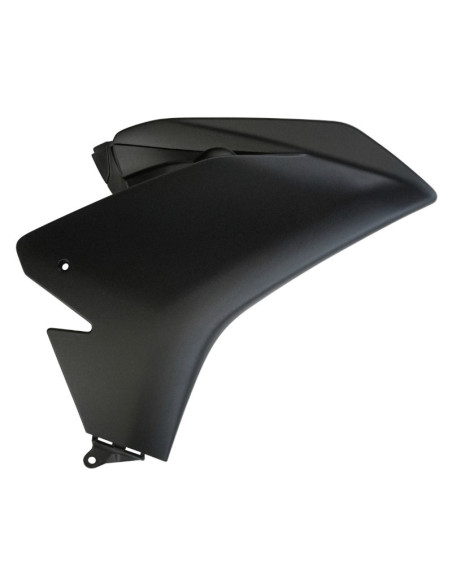 Carénage / flanc latéral droit origine Piaggio Aprilia 50 / 125 RS après 2011 Noir mat diablo