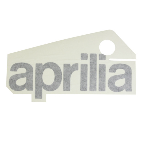 Autocollant / sticker / décor carenage gauche (Aprilia) origine Aprilia 50 / 125 RS 2011-2016