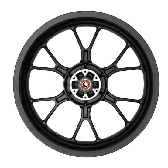 Jante / roue arrière 17 pouces origine Derbi 50 Senda SM -2005 / Gilera 50 SMT après 2011 / Aprilia 50 SX après 2011