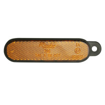 Catadioptre de fourche origine Piaggio 50 Gilera SMT / RCR 2006-2017 / Derbi Senda 2003-2017 / Aprilia SX / RX 2006-2017