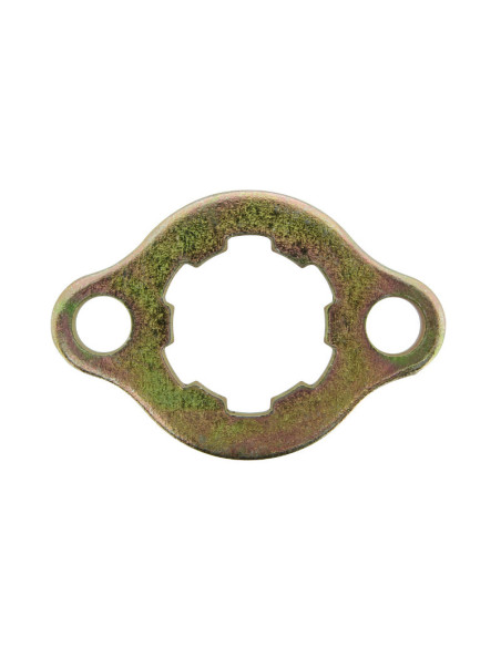 Rondelle de securite / plaquette maintien de pignon origine Piaggio 50 Gilera RCR / SMT 1999-2005 / Derbi Senda 2000-2010
