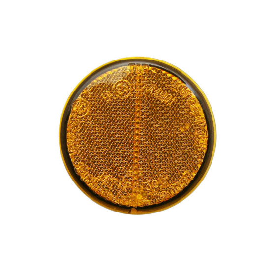 Catadioptre rond de garde boue arrière origine Piaggio 50 / 125 Fly après 2006 / Vespa Primavera après 2013 / Sprint après 2014
