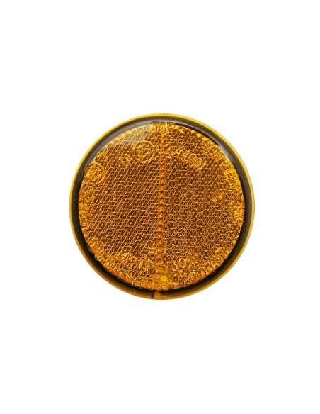 Catadioptre rond de garde boue arrière origine Piaggio 50 / 125 Fly après 2006 / Vespa Primavera après 2013 / Sprint après 2014
